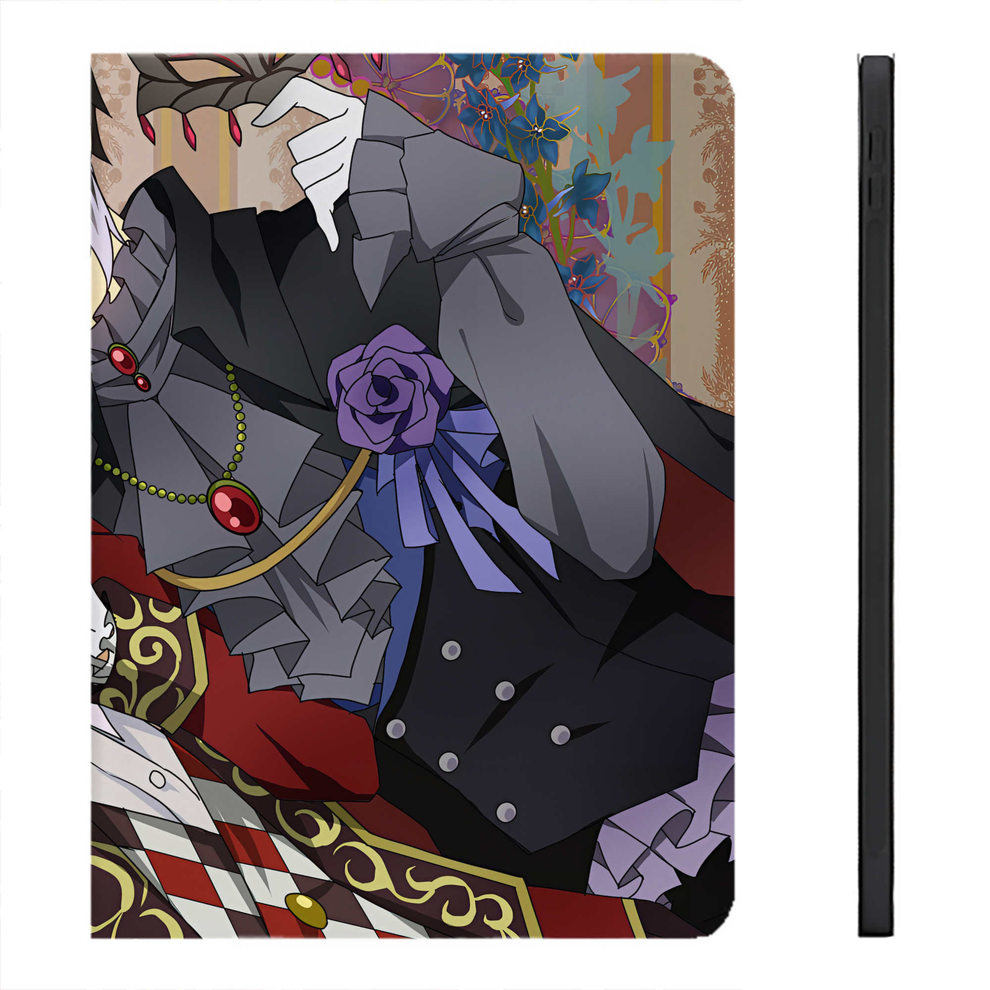 （画像用） 文豪ストレイドッグス Bungo Stray Dogs IPadケース ペンホルダー付き ブックスタイルデザイン